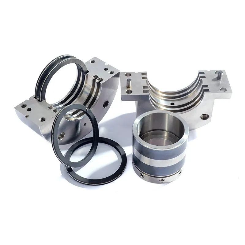 Split Carbon Ring Seal With Isolation Gas